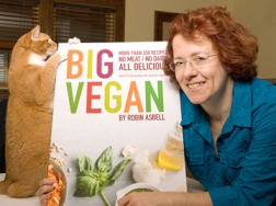 Robin Asbell (with Sunshine), Big Vegan